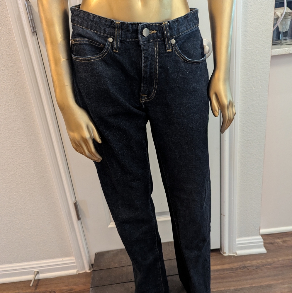 Straight leg, relaxed fit, indigo jeans by Dapperboi